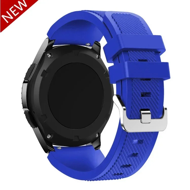 Adjustable Silicone Watch Band - 20mm/22mm Strap