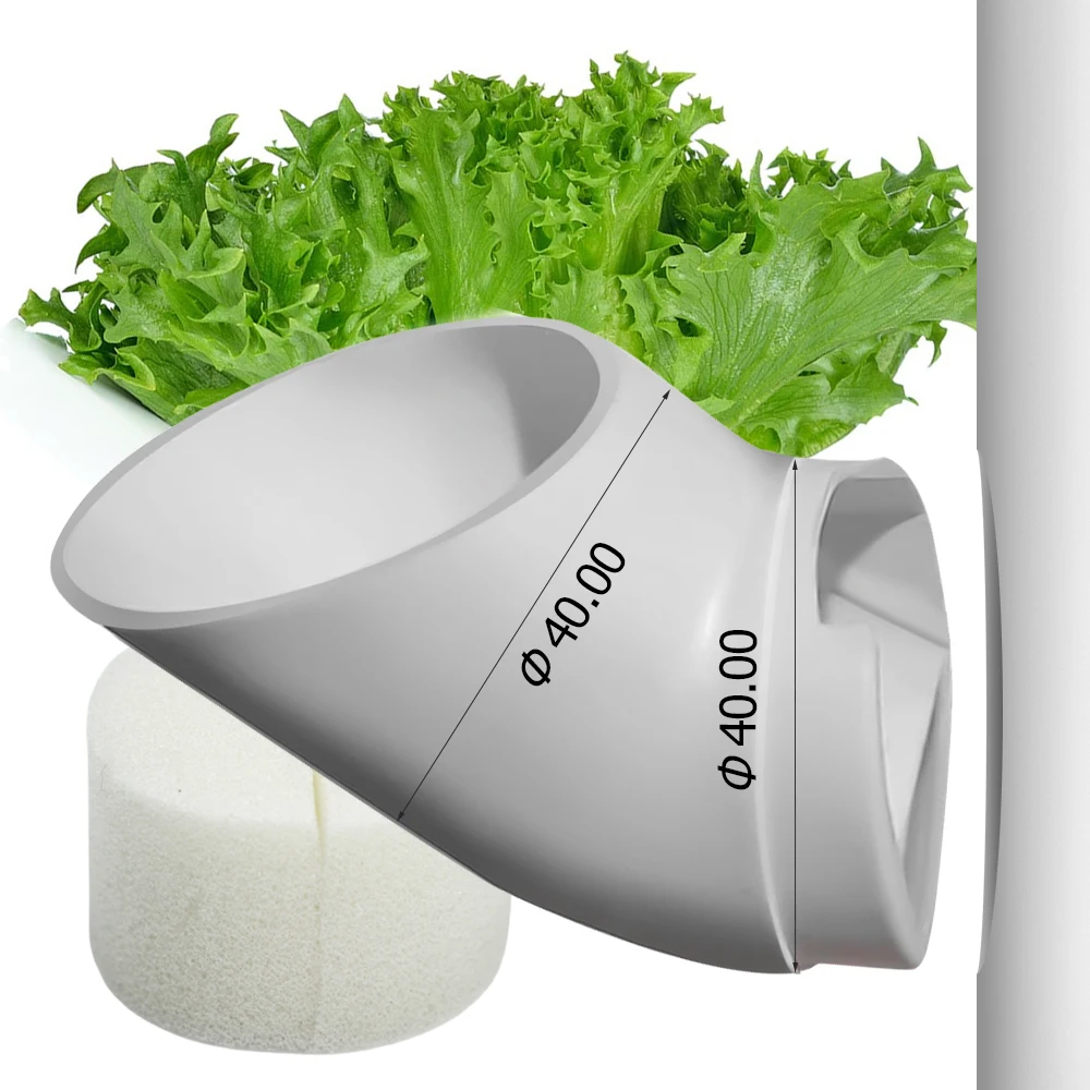 Soilless Hydroponic Nursery Cup with Grow Sponge