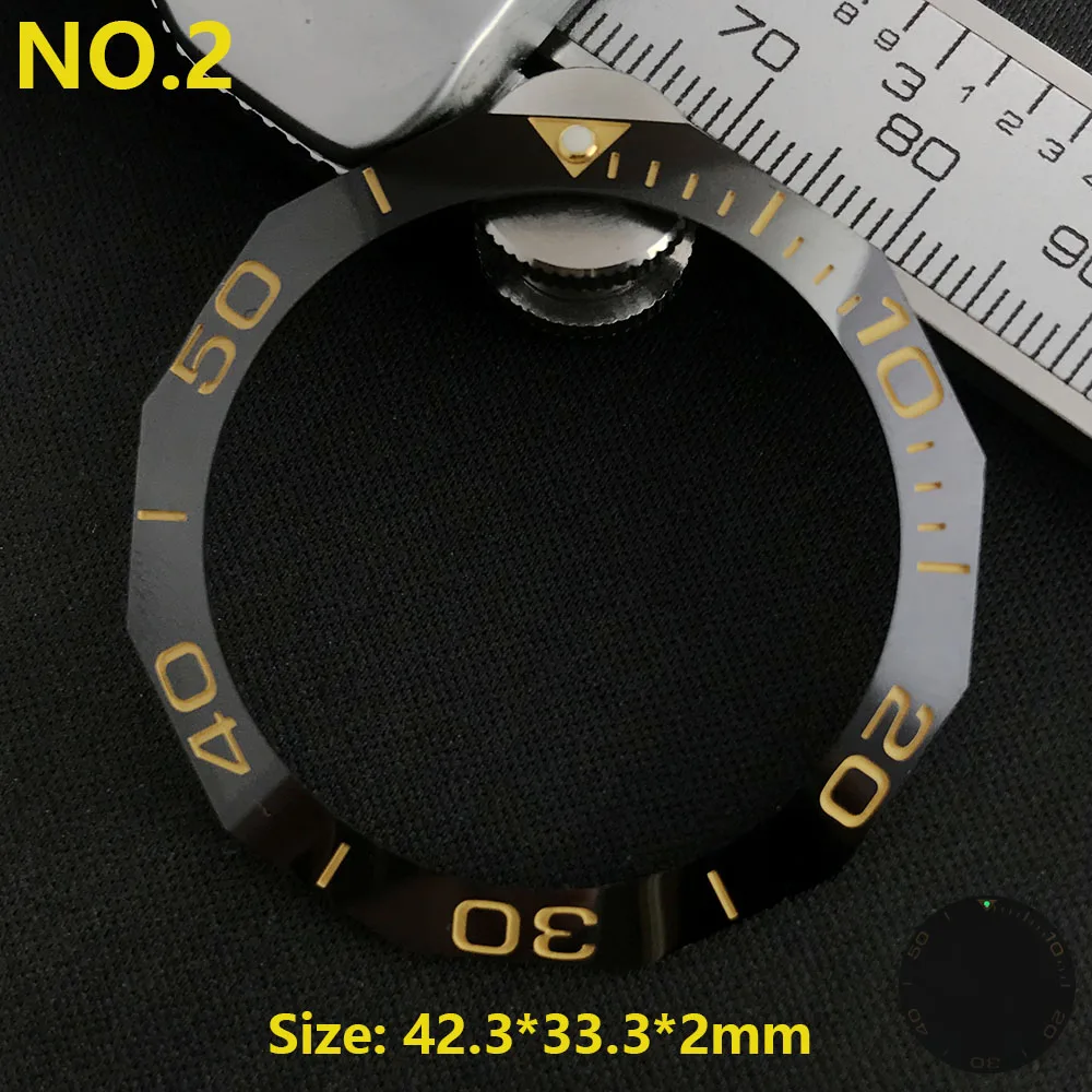 Sloping Luminous Ceramic Bezel Insert Replacement