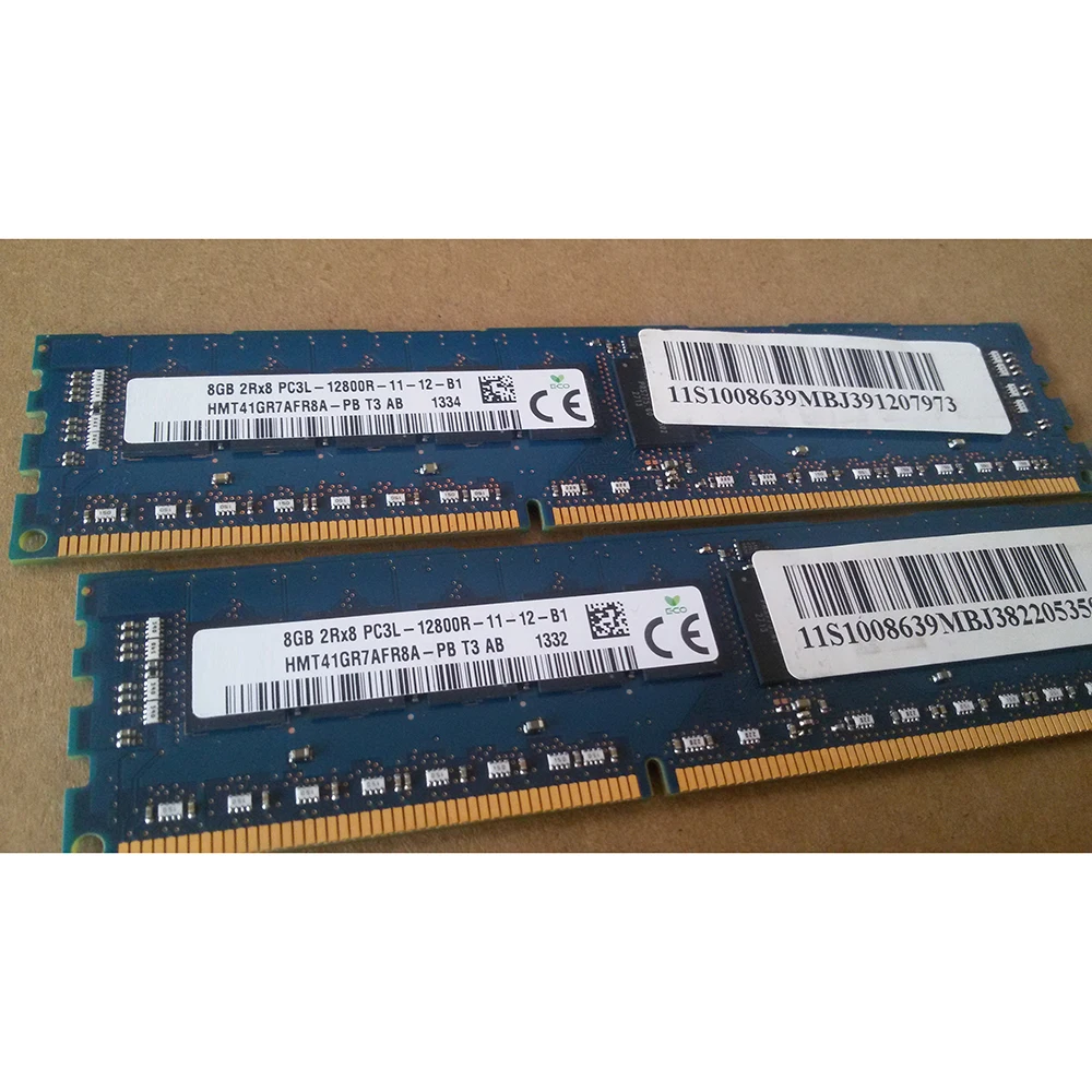 1Pcs For SK Hynix RAM 8GB 8G 2Rx8 DDR3L 1600 PC3L-12800R HMT41GR7AFR8A-PB 4 1Pcs For SK Hynix RAM 8GB 8G 2Rx8 DDR3L 1600 PC3L-12800R HMT41GR7AFR8A-PB - Image 2