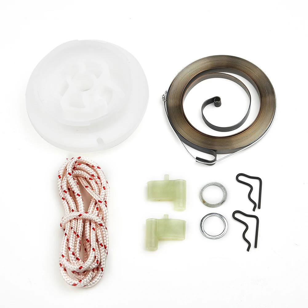 

Recoil Starter Pulley Spring Rope Pawl Kit For Stihl FC55 FS55 FS45 FS46 FS38 HL45 Trimmer Garden Lawn Mowing Accessories