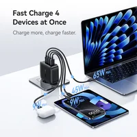 【New Sale】Baseus 140W GaN Charger PD Charger USB C Charger Fast Charge For Macbook Tablet Phone Charger For iPhone 17 16 15 14 - Image 5