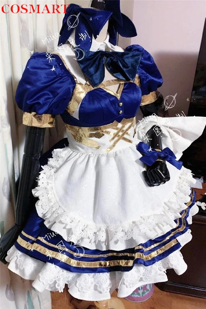 

[На заказ] аниме Fate Grand Order FGO Tosaka Rin горничная платье Лолита униформа косплей костюм женский для Wom
