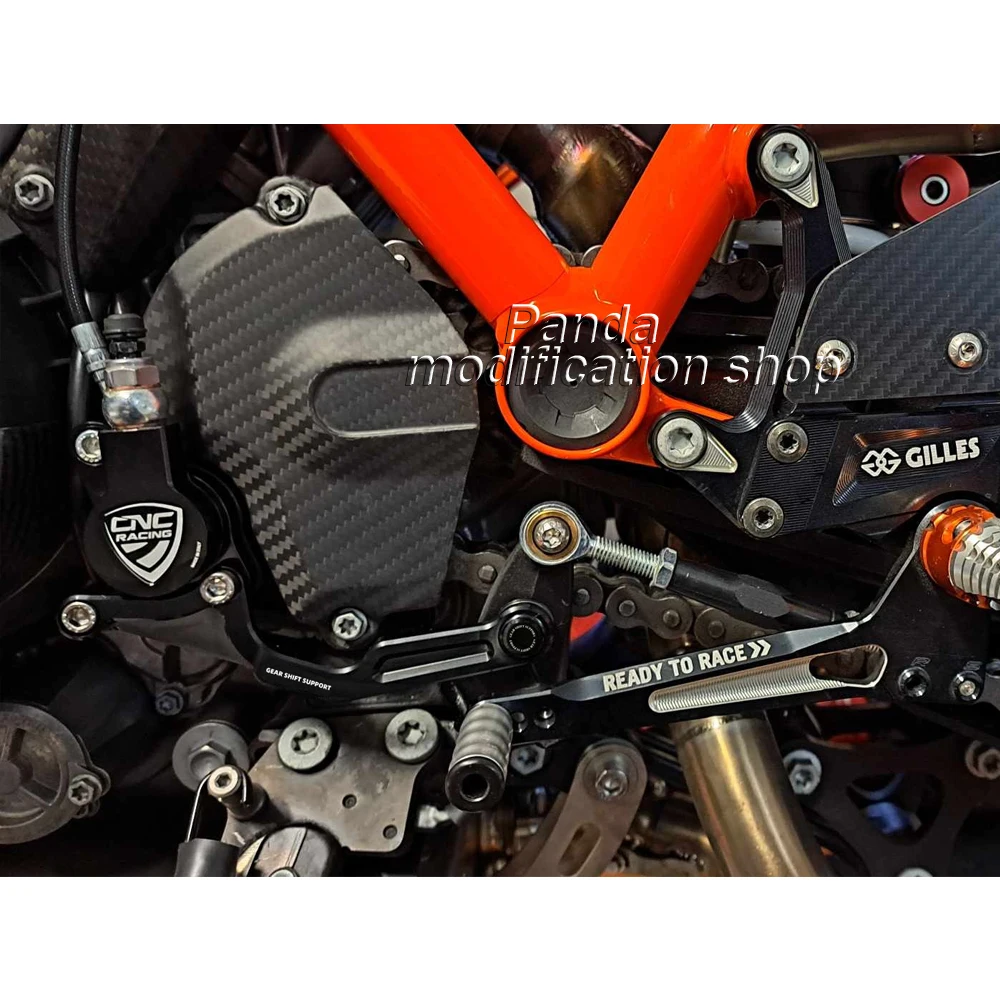 Gear shift support for ktm 1290 SUPER DUKE R 1290 EVO 1290 RR Gen3 2020 2021 2022 2023 Gear stabilizer accessories