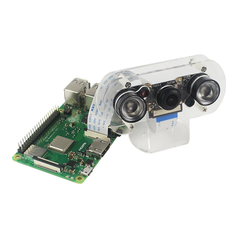 Raspberry Pi 4 Night Vision Camera 60 130 Degree 5MP OV5647 Webcam with 2 Infrar