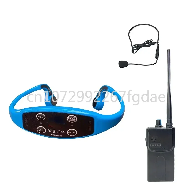 

Swimming Training System Basic Set 1 H907 Swimming Earphone 1 H900 Transmitter Swimming Communicator