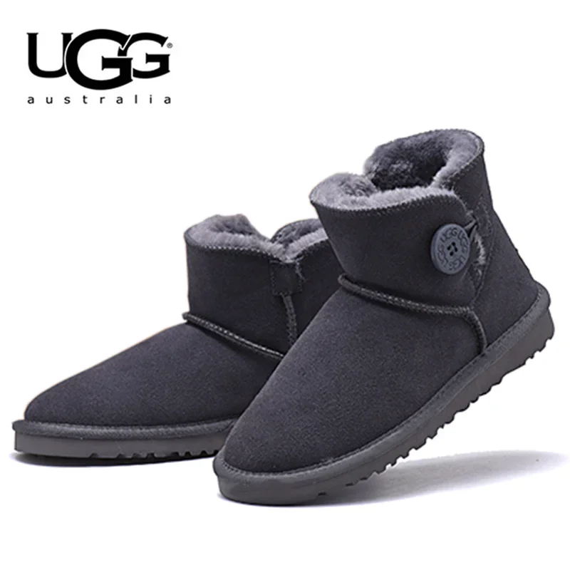 New Original Boots Women Boots Classic Genuine Leather Fur Warm Shoes Women Winter Shoes Women