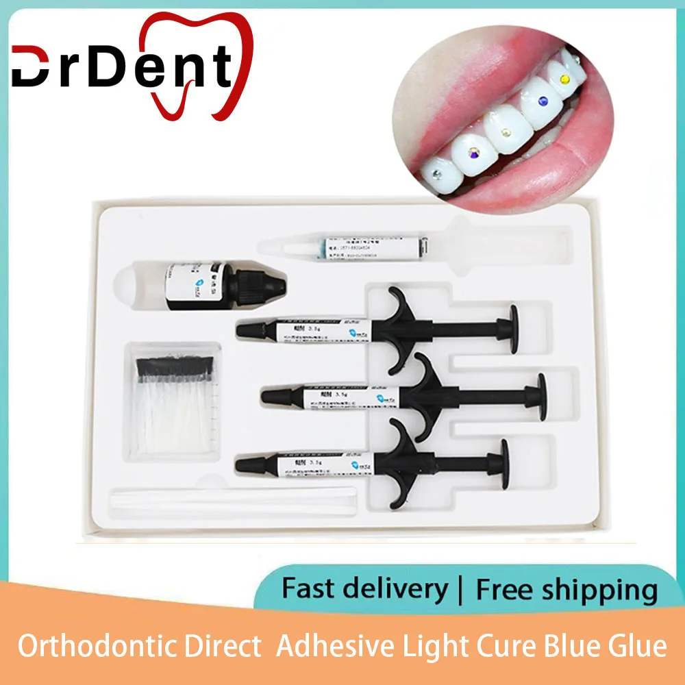 Orthodontic Brackets Braces Glue Bonding Self Curing, 50 OFF