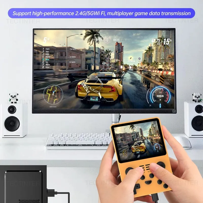 Novo Rgb20 Mini Retro Console De Jogo 3.5 ips Tela Completa-ajuste Jogador  De Jogo Portátil Embutido Módulo Wifi Multiplayer Jogos Online - Videogames  Portáteis - AliExpress