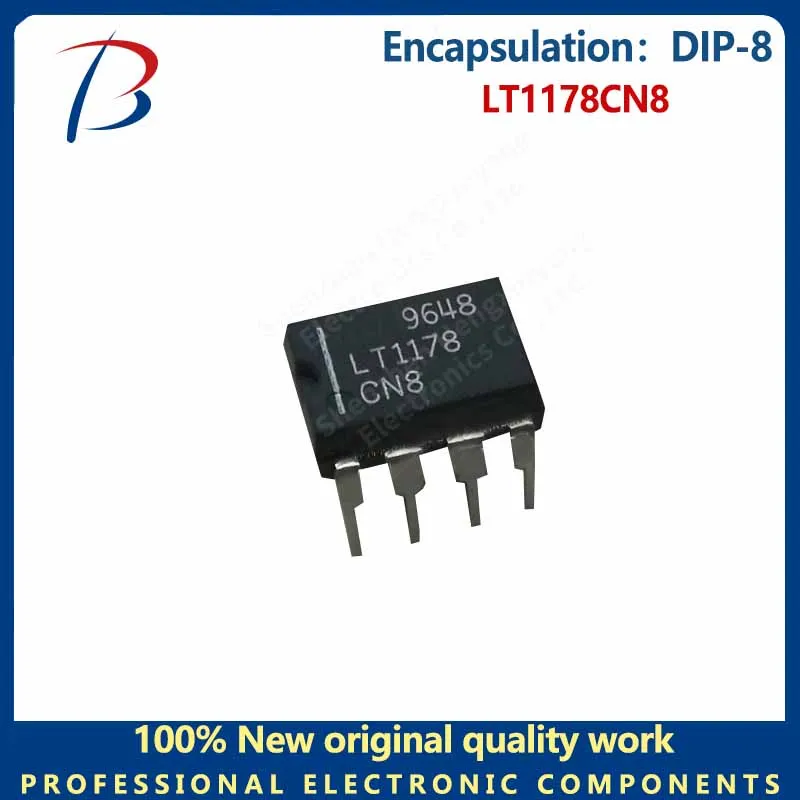 1pcs  LT1178CN8 Göngyöleg DIP-8 Harcképes Erősítő