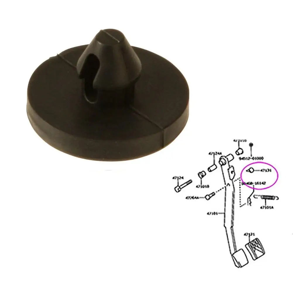 12 Pcs Brake Switch Stopper Brake Pedal Pad Lights Switch Limiter 90541-06036 Car Accessories Automotive Parts brake dust covers,rear brake