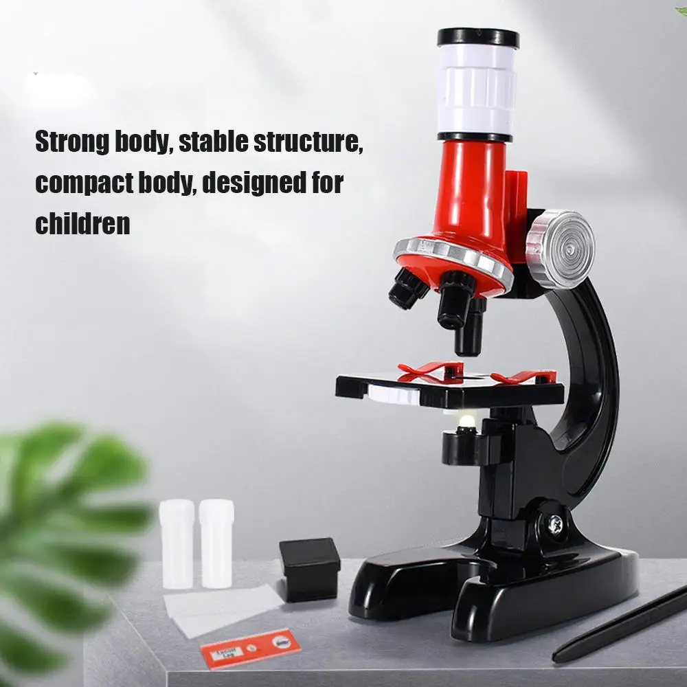 Compre Kit De Microscopio Para Principiantes Para Niños 120-1200x Con  Microscopio Corporal De Metal, Toboganes De Plástico, Luz Led Y Caja y  Juguetes De Ciencia de China por 19.52 USD