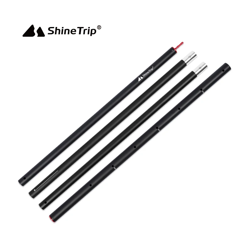 

Thicken Aluminum Alloy Tent Pole Adjustable Tent Support Rods Beach Shelter Tarp Awning Pole Poles for Camping Hiking Tent