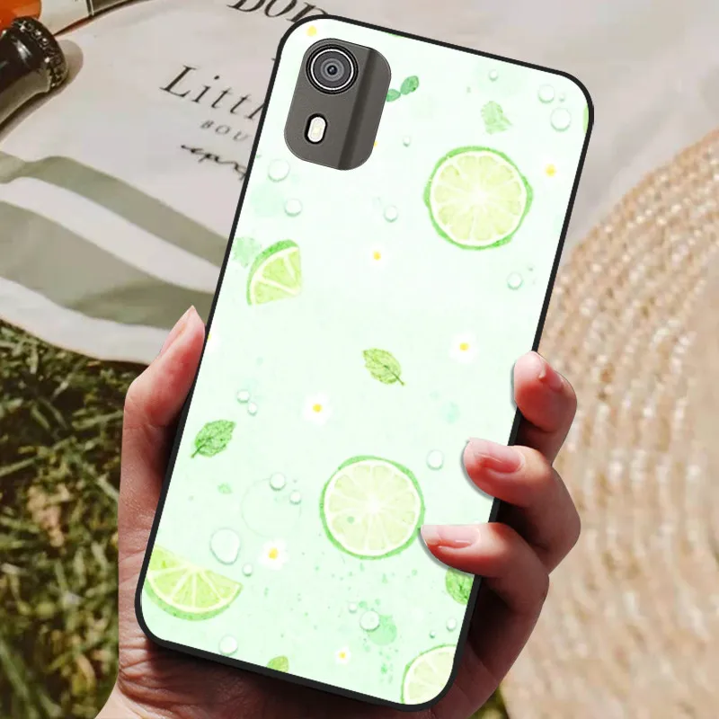 Sleek Black Shockproof Silicone Phone Case - Soft Protective Back Cover