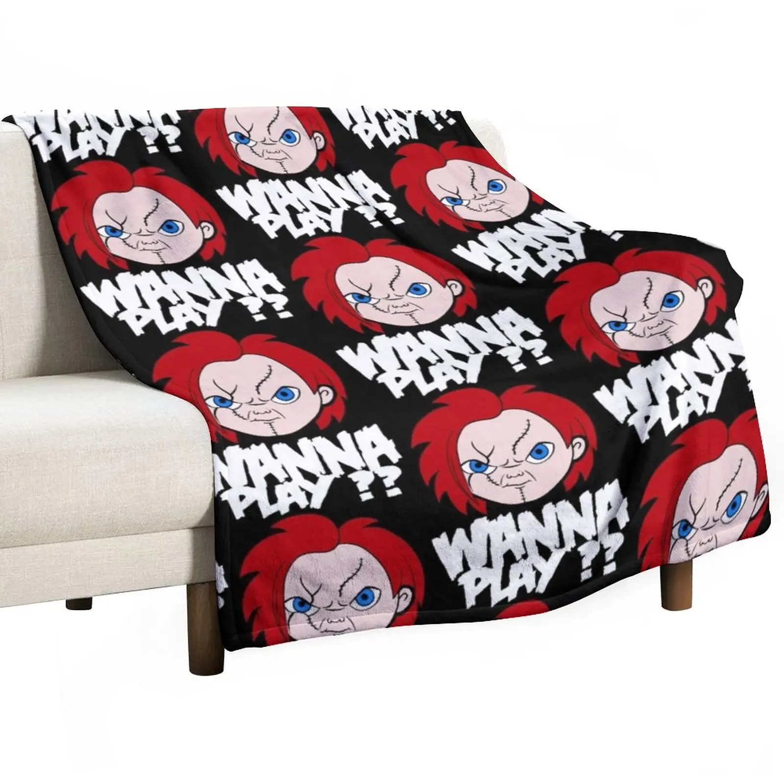 

wanna Play Throw Blanket Blanket For Decorative Sofa Heavy Blanket Fashion Sofa Blankets
