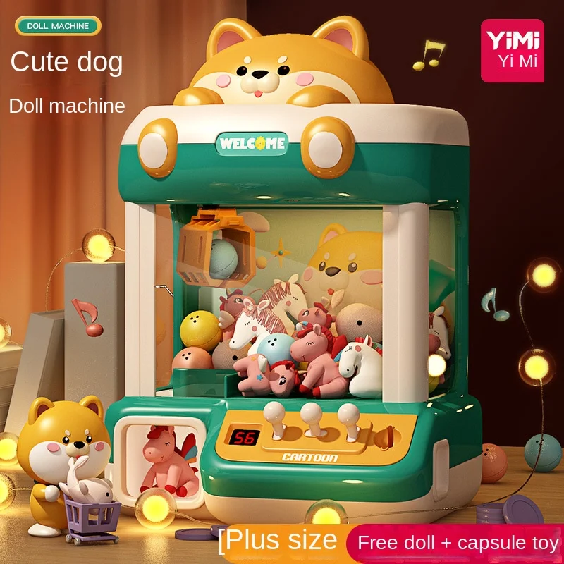 

Plus-size Grab Doll Machine Children's Toys Home Twister Children's Christmas Gifts Toys for Kids Miniature Items