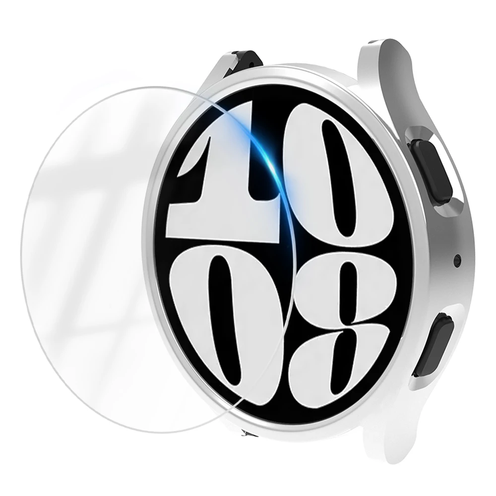 Waterproof Glass Case with Hollow Bumper and Screen Protector