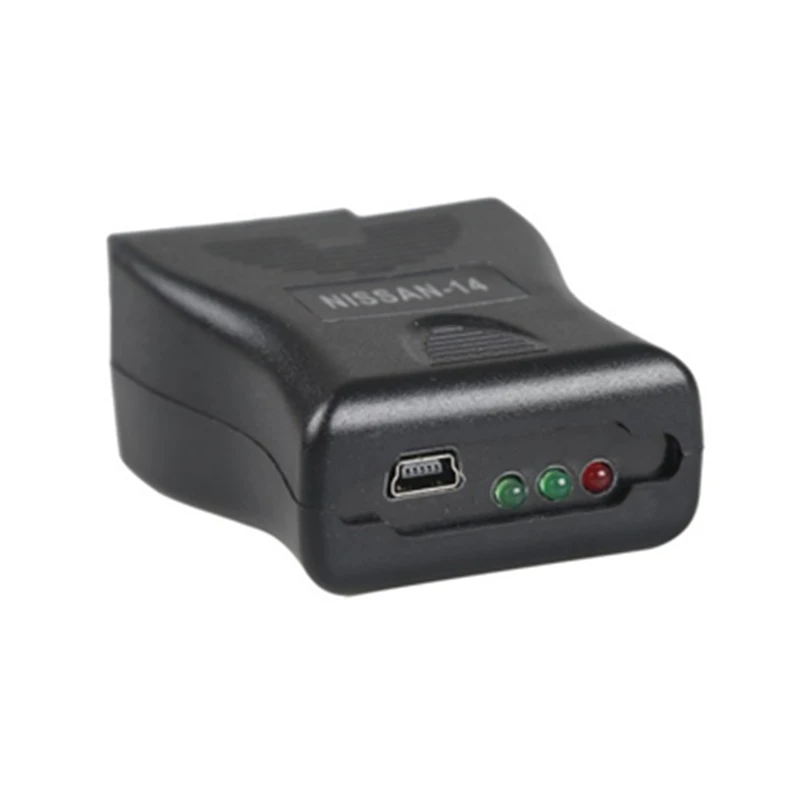 14 Pin for Nissan Consult Interface 14Pin USB Car Diagnostic OBD Fault Code Cable Tool Obd2 Scanner Obd Code Reader for Consult 14 scanner Connector Adapter