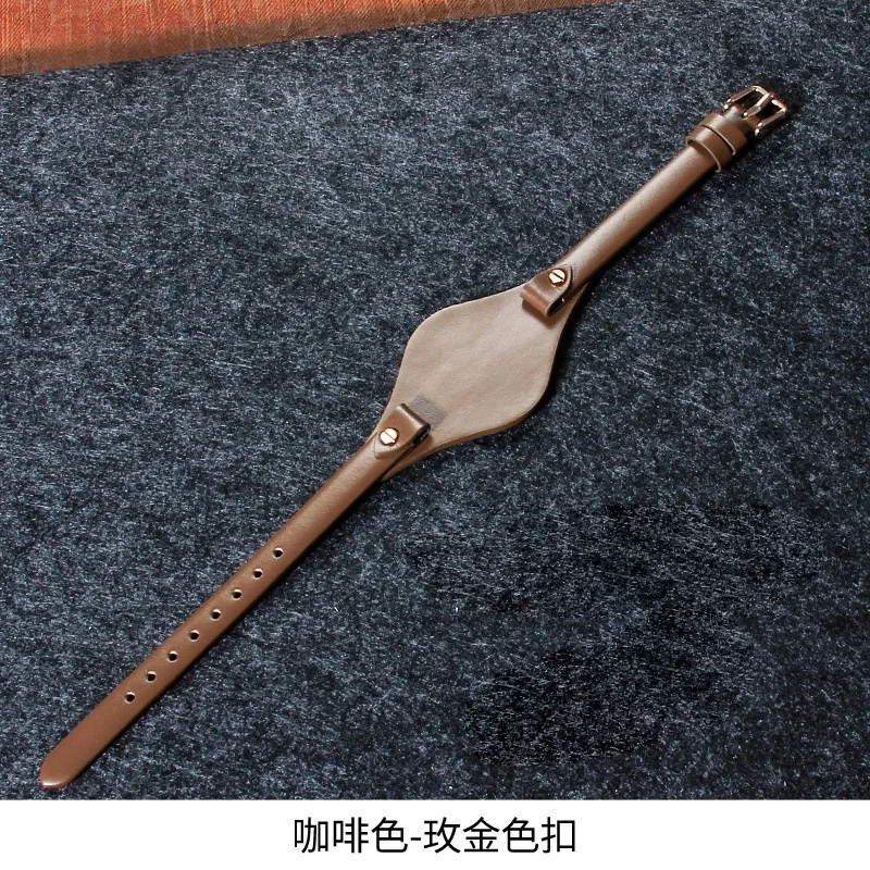Genuine Leather Women's 8mm Watch Strap Bracelet