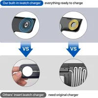 15W fast charging 3-in-1 foldable wireless charger bracket - Image 6
