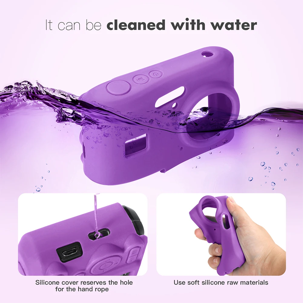 For KODAK PIXPRO FZ45/FZ55 Digital Camera Cover Soft Silicone Protective Case Lightweight Sleeve Camera Accessories with Lanyard