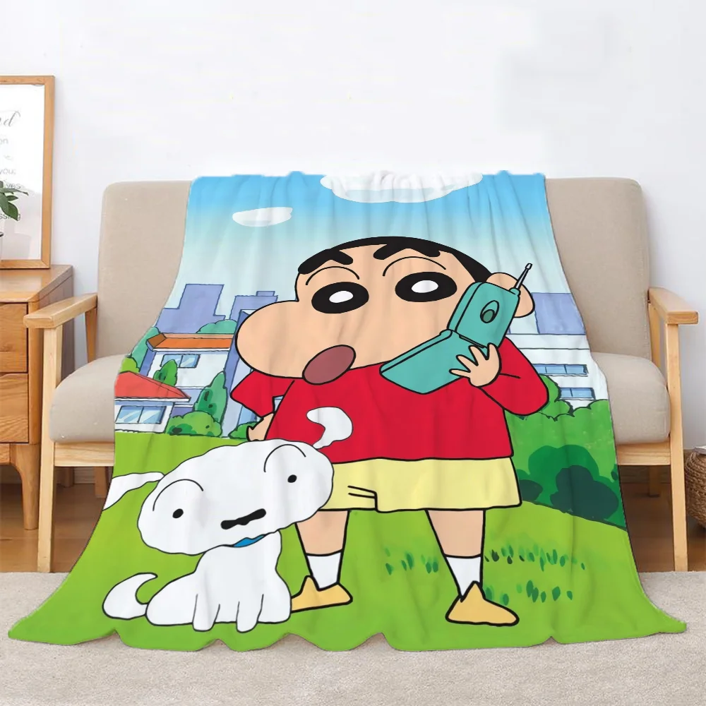 Hood Blanket Oversized 200x300 Crayon Shins Chan Thermal Blankets for Bed Throw Blanket for Sofa Luxury Blankets King Size Knee 3