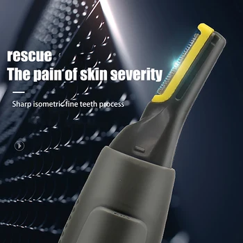 Ultra Thin Precision Trimmer Electric Nose Hair Trimmer Mini Portable Ear Trimmer For Men Nose Hair Shaver Waterproof Safe Clean 1