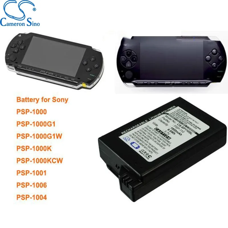Tropisk direkte Pidgin Cameron Sino 1800mah Battery Psp-110 For Sony Psp-1000,psp-1000g1,psp -1000g1w,psp-1000k,psp-1000kcw,psp-1001,psp-1004,psp-1006 - Digital  Batteries - AliExpress
