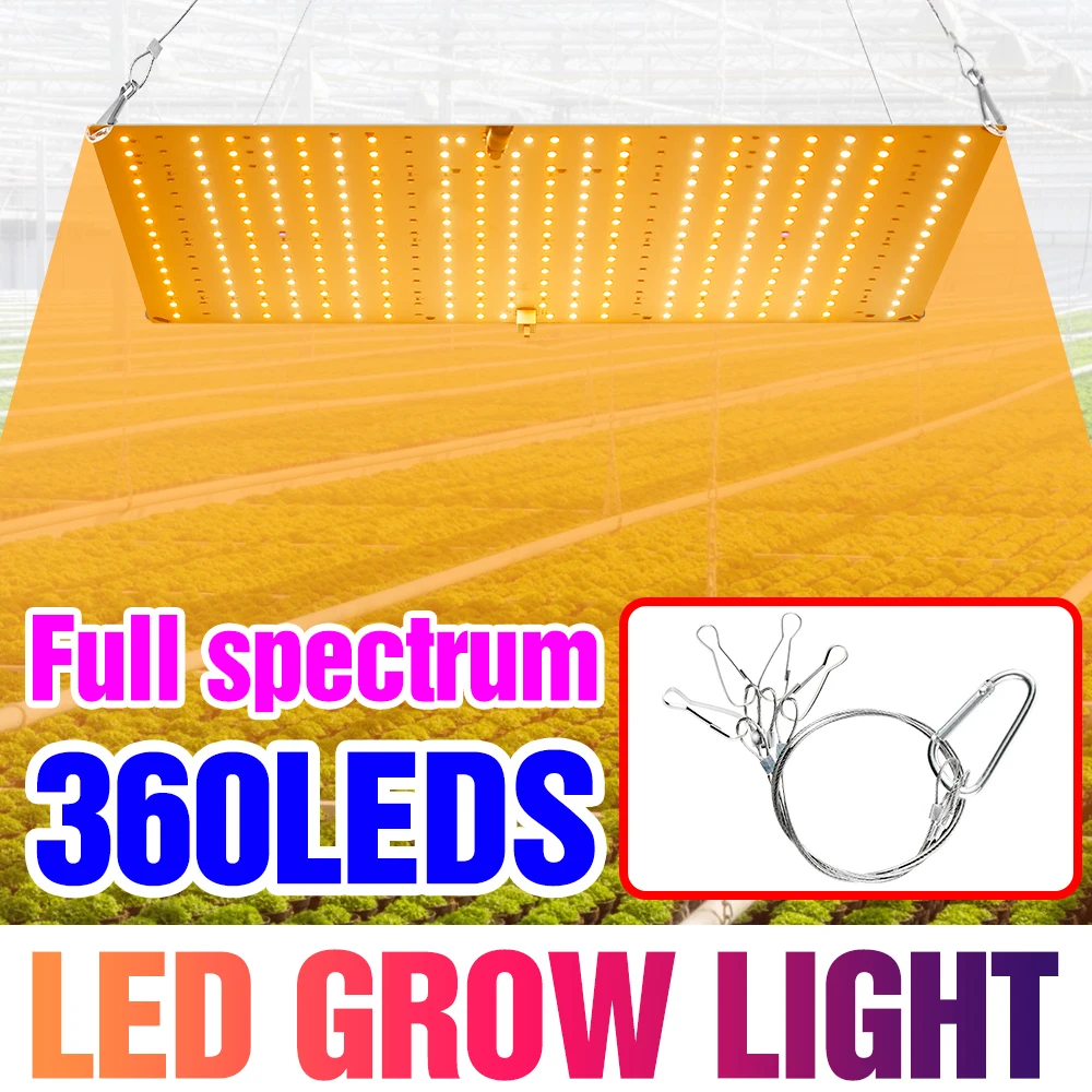 

Led Grow Light Full Spectrum Quantum Board Phyto Led Lamp Hydroponics Growing System Greenhouse Cultivation Plant Grow Tent Box