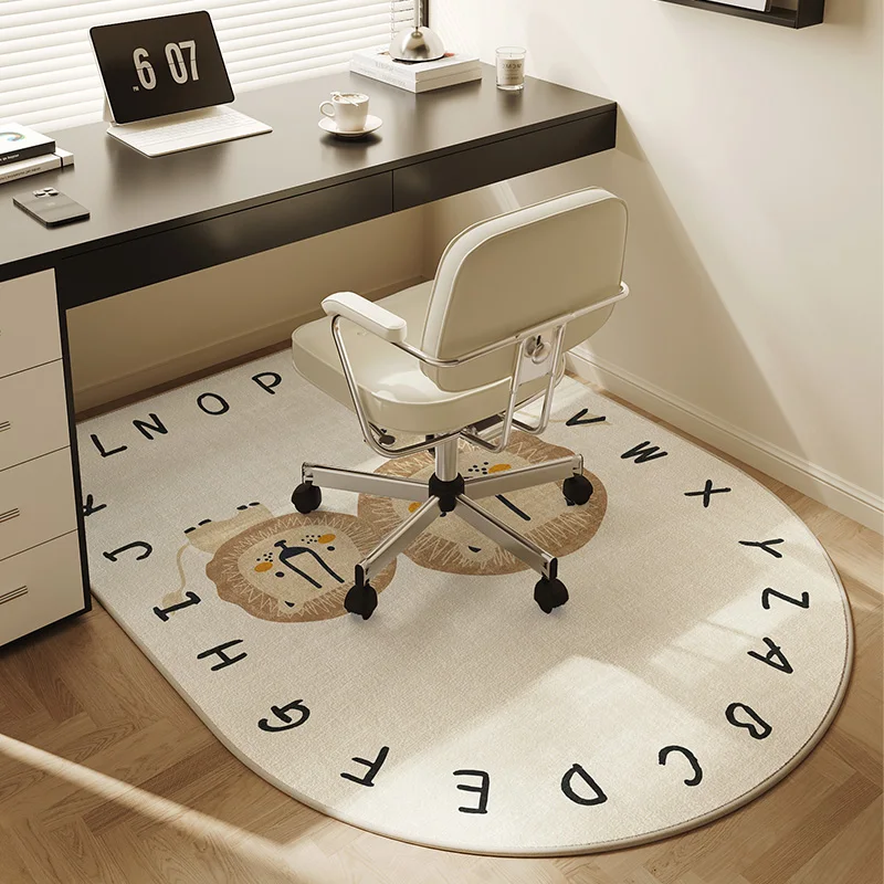 VIKAMA Computer Study Chair Carpet Desk Wheelchair Floor Mat