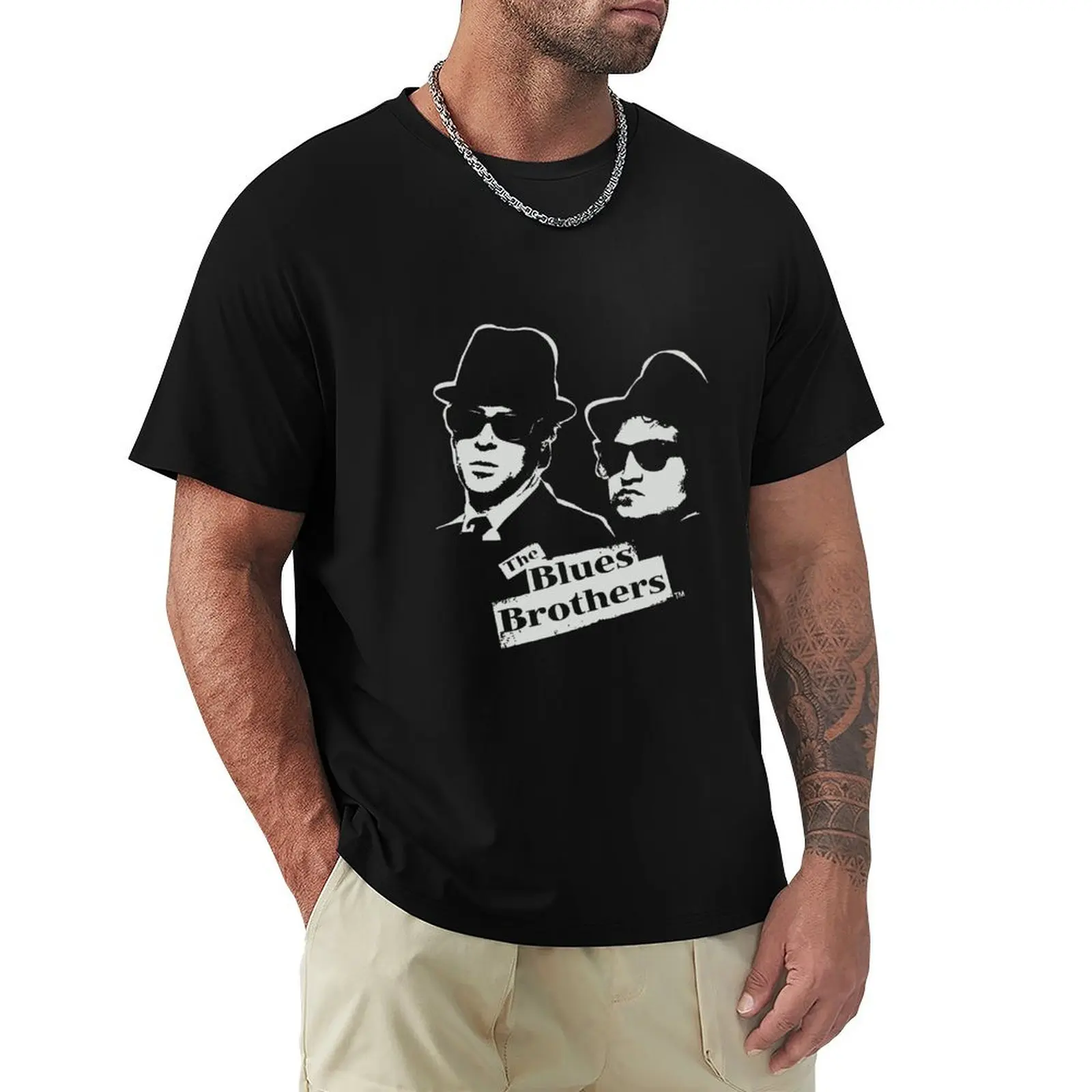 

The One-Stop Shop for Blues Brothers Merchandise T-shirt summer tops Blouse men clothing