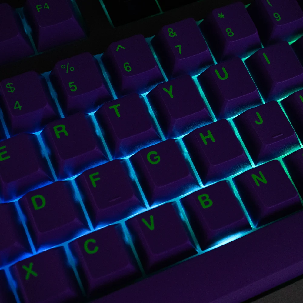 Teclado Mecânico Keycap Gmk Clones Mecha01 Eva Perfil Cereja Dye Sub 61 64 68 87 96 104 Chaves - Imagem 3