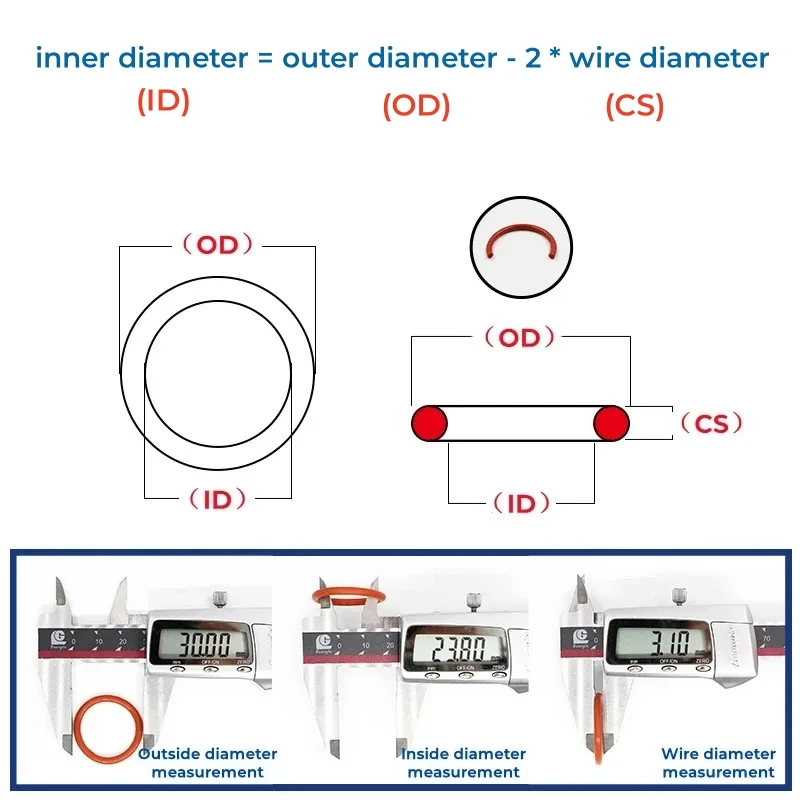 ǰ  VMQ  O  Ŷ, CS 4/5mm OD 15  90mm,   ͼ,  O   Ǹ , 5  50 