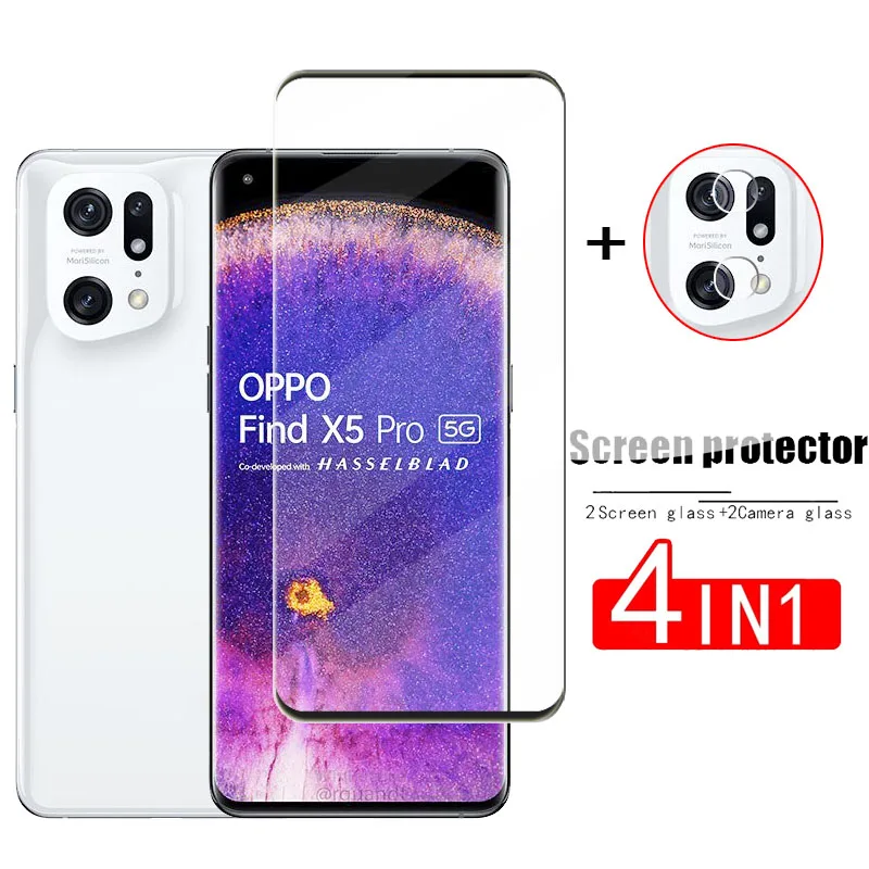 Che Phủ Toàn Bộ Kính Cường Lực Cho OPPO Find X5 Pro Bảo Vệ Màn Hình Trong Cho OPPO Tìm X5 Pro Kính Cường Lực Ống Kính Điện Thoại Phim dành Cho OPPO Tìm X5 Pro phone screen protectors