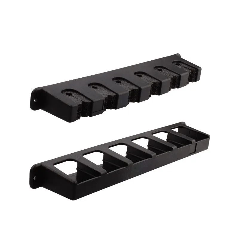 2pc Fishing Rod Holders Vertical Wall Rod Rack Store Up To 6 Rods Space-Effcient ABS Fishing Pole Holder Wall Mount Storage Tool fishing rod holder