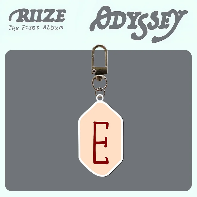 Kpop RIIZE 1st Album ODYSSEY Cartoon Key Chain LOGO Key