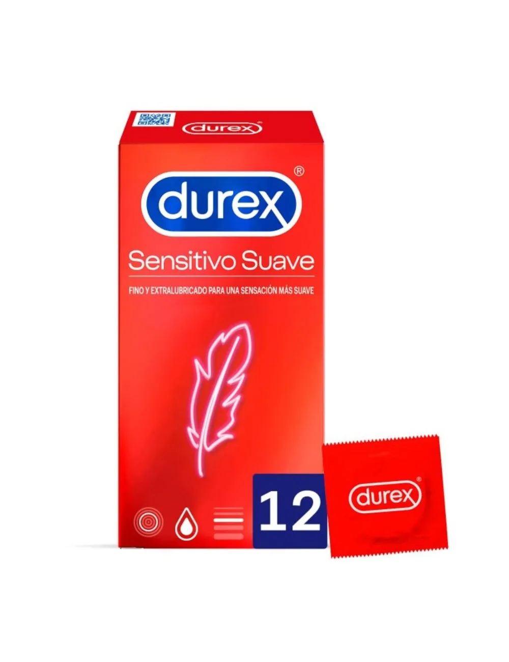 Soft Sensitive Durex 12 Unità-- Modo Cerchi Sottile? Progettato Migliore Vestibilità Facile Indossare Allo Tempo Fornisce Stessa Sicurezza Standard Ca