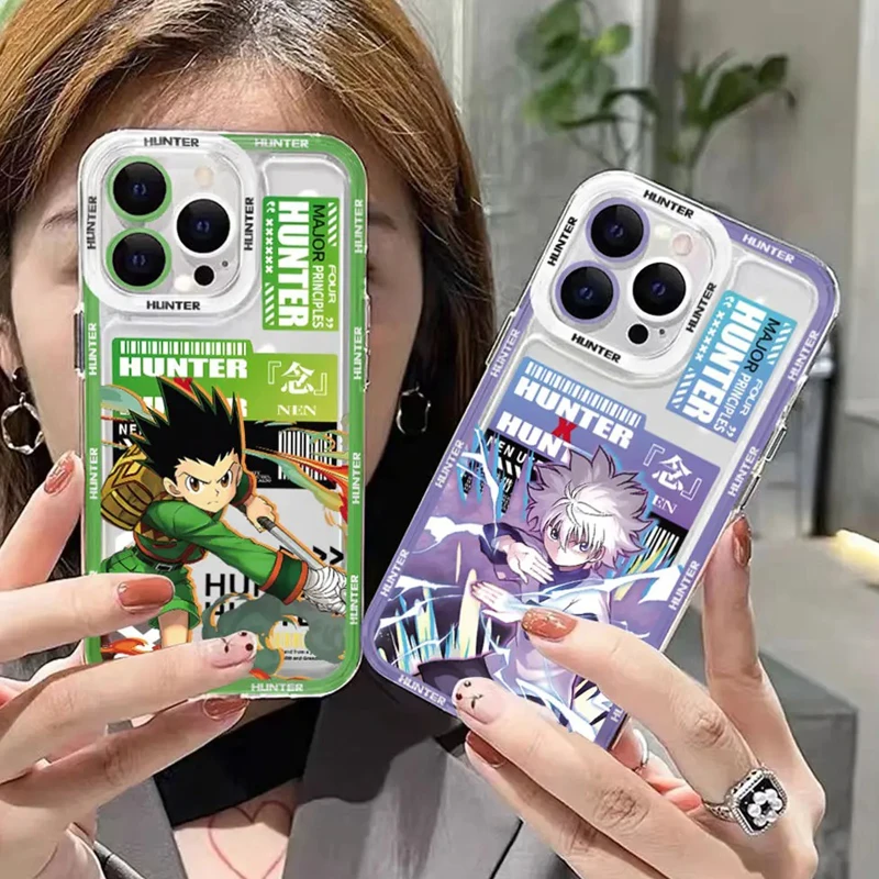 Anime Hunter X Hunter TPU Shockproof Soft Silicone Phone Case