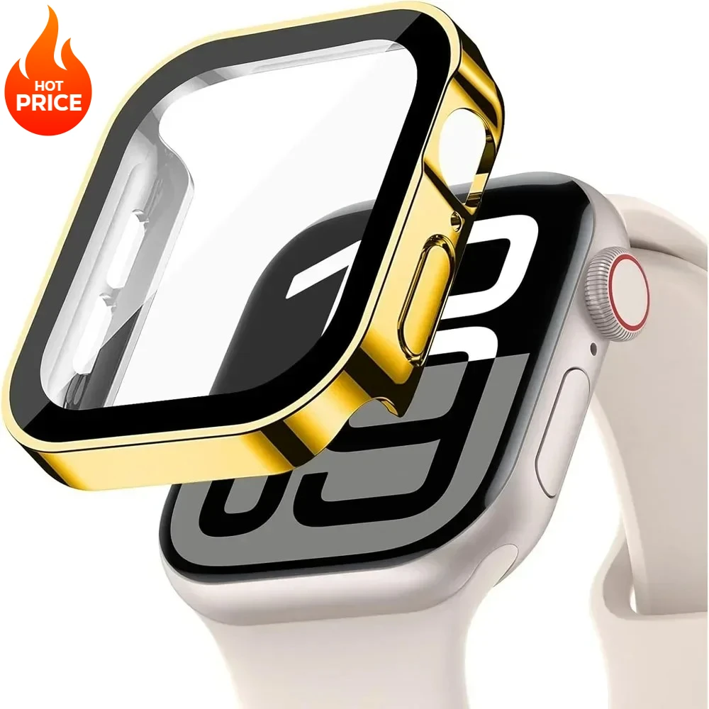 Premium Glass Screen Protector Case for Smartwatch Display Protection