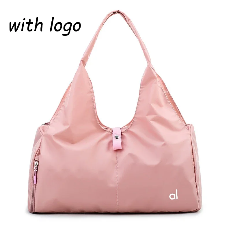 

AL Yoga Handbag Satchel Fashion Sports Fitness Bag Large Capacity Short Distance Portable Travel Bag Women's Gym Yoga Bag