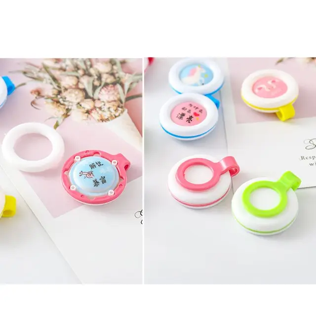 10Db Nyári Szúnyogtaszító Gomb Baby Gyerekek Buckle Kültéri Szériaellenes Gyermekgátló Elutasító Felnőttek Védelme - Image 5