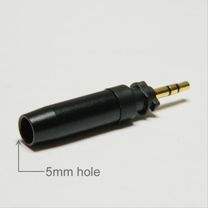 1PC Headphones Jack Plug For DIY Repair Shure SRH440A SRH840A Monitor Headphones Pin Connector
