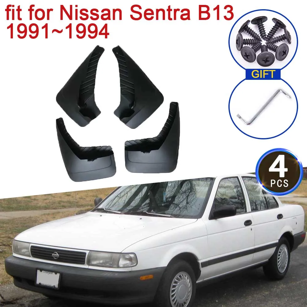 MudGuards for Nissan Sentra B13 Tsuru V16 Sunny 1991~1994 1992