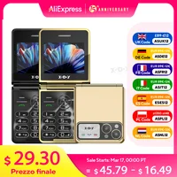 XGODY S200,2.4" Mini Smartphone,2GB RAM 16GB ROM,Face ID,Standby 2G GSM Dual SIM,Small Foldable Flip phone,Speed Dial,FM Radio