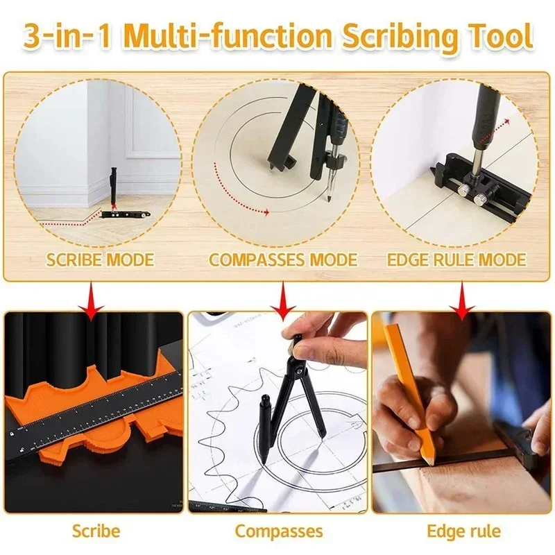 Scribing Tool Multi Function Woodworking Scriber Scribe Tool