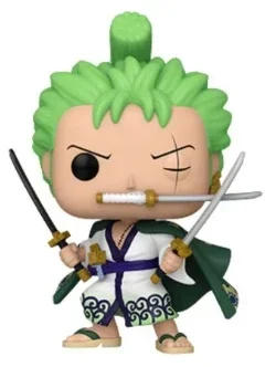 thumbnail image 1 of 2025 FUNKO POP ONE PIECE más nuevo Glows #327 Zoro (ENMA) #1288 Roronoa Zoro #923 Figura de acción de modelo de personaje Juguetes para niños Regalos, 1 of 5