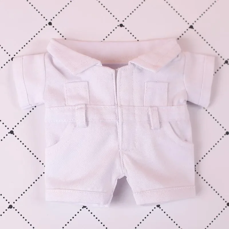 20cm baby clothes handsome cool guy one-piece 20cm cotton baby clothes overalls baby clothes one-piece 4