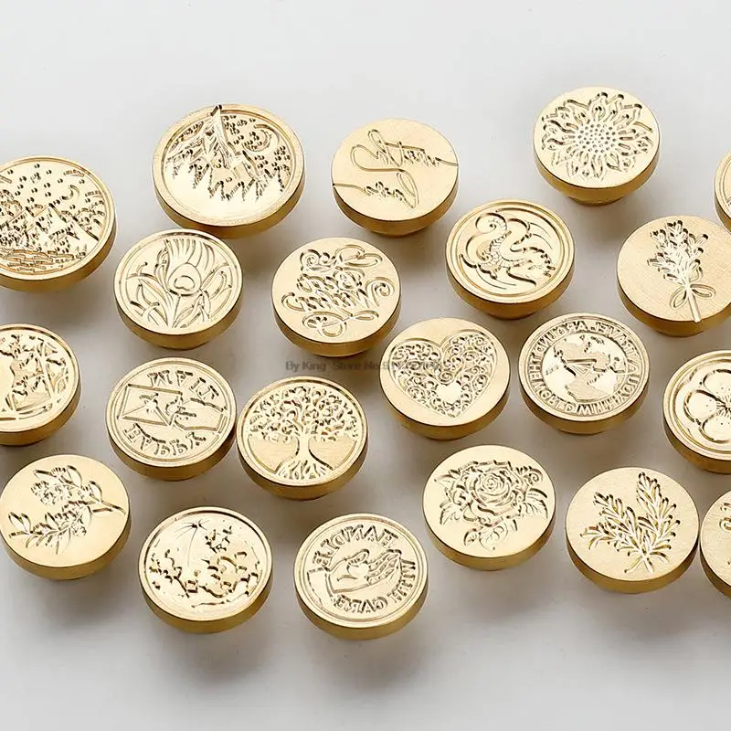 Wooden Wax Seal Stamps For Scrapbooking Wedding