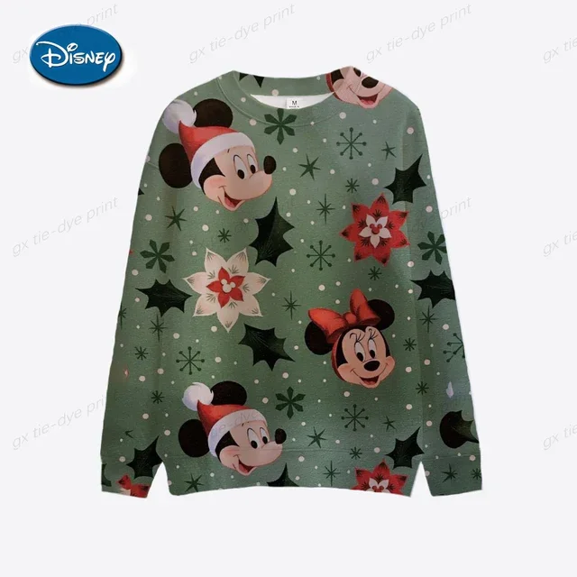 thumbnail image 1 of Sudadera con capucha y sudadera de Disney para mujer Sudadera de Mickey Mouse Otoño Primavera Sudadera básica de manga larga Otoño Primavera Harajuku, 1 of 5