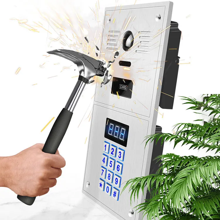 

AHD Smart 7'' Video player Sensor Button Villa Video intercom doorbell 2 Wire Visual Inter com